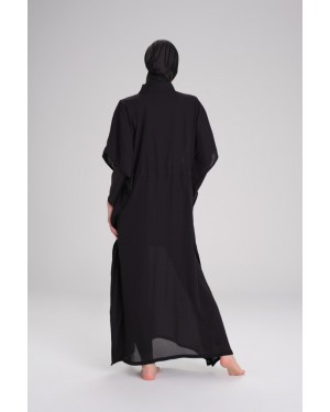 4049 Siyah Güzin Uzun Pareo