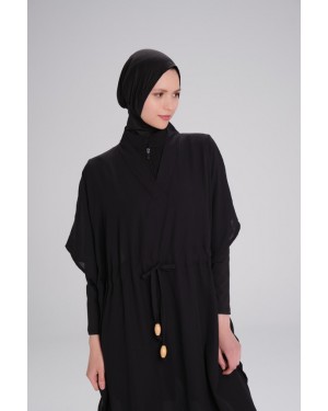 4049 Siyah Güzin Uzun Pareo