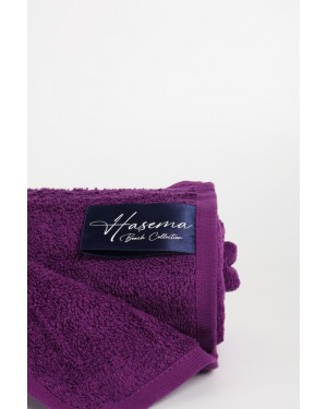 70140 Kadife Mor Plaj Havlusu 140X70